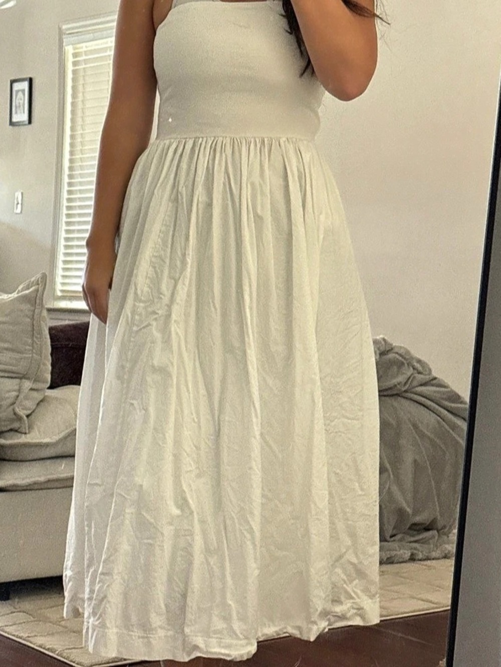 White Maxi Dress Like New